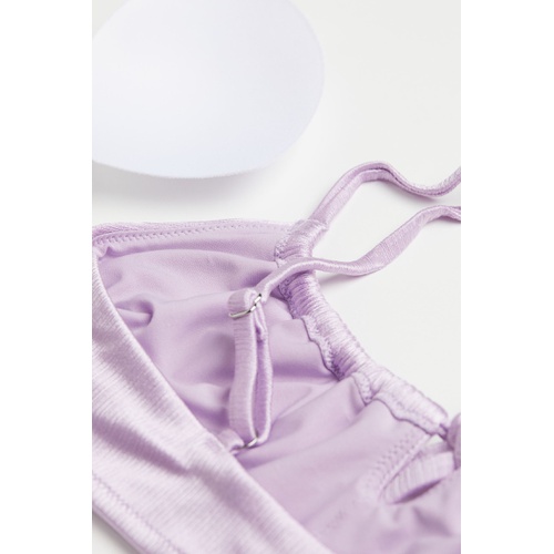에이치앤엠 H&M Padded Tie-detail Bikini Top