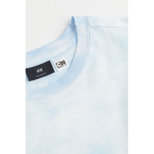 에이치앤엠 H&M Relaxed Fit Printed T-shirt
