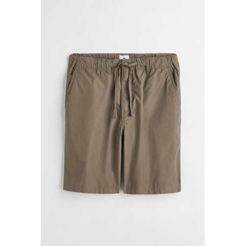 에이치앤엠 H&M Relaxed Fit Cotton Shorts