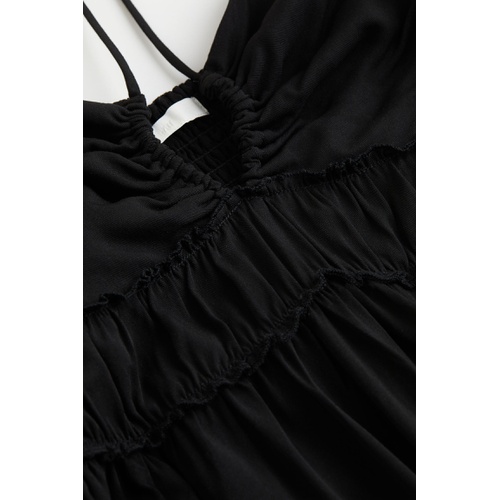 에이치앤엠 H&M Tie-detail Dress