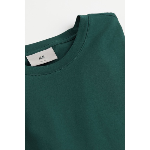 에이치앤엠 H&M Slim Fit Pima Cotton T-shirt