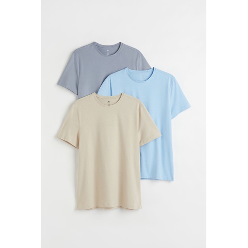 에이치앤엠 H&M 3-pack Slim Fit T-shirts