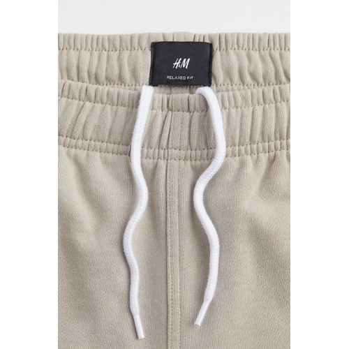 에이치앤엠 H&M Relaxed Fit Cotton Sweatshorts