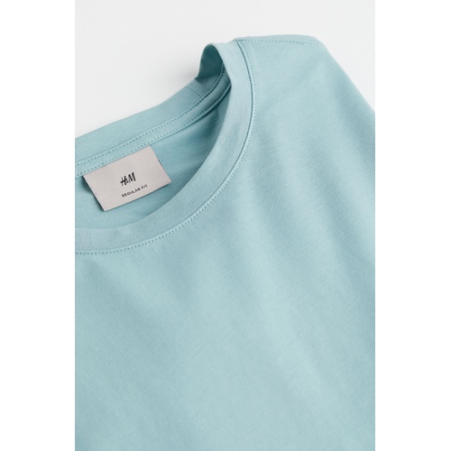 에이치앤엠 H&M Regular Fit Pima Cotton T-shirt