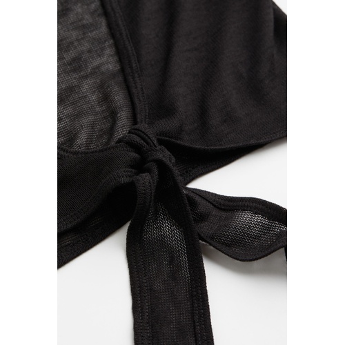 에이치앤엠 H&M Tie Detail Cardigan