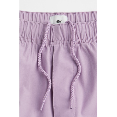 에이치앤엠 H&M Relaxed Fit Cotton Shorts