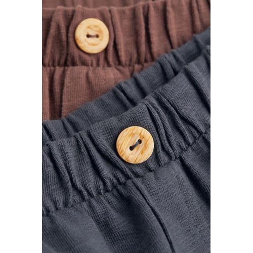 에이치앤엠 H&M 2-pack Cotton Jersey Pants