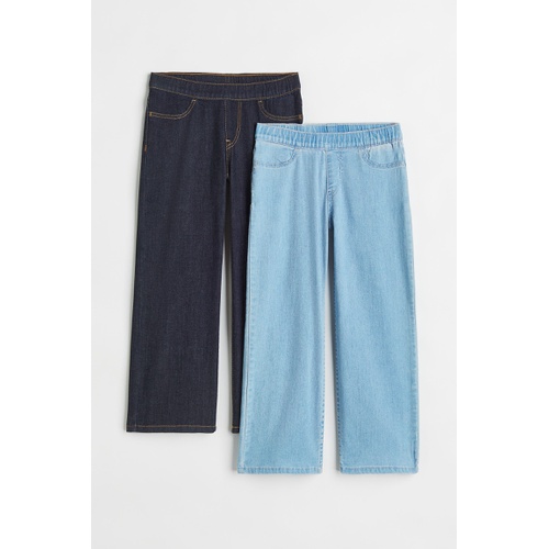 에이치앤엠 H&M 2-pack Superstretch Wide Fit Jeans