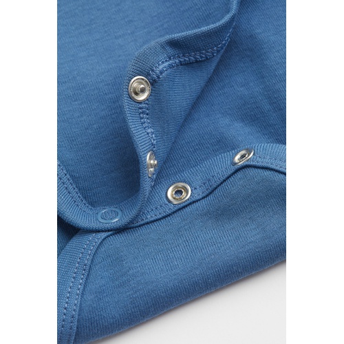 에이치앤엠 H&M 3-pack Long-sleeved Cotton Bodysuits