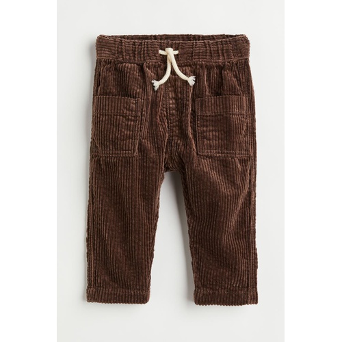 에이치앤엠 H&M Cotton Corduroy Pants