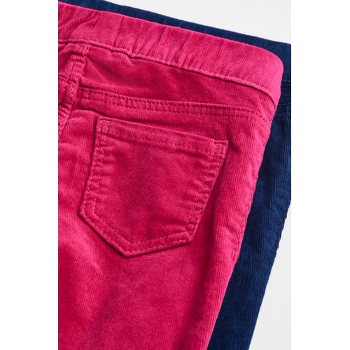 에이치앤엠 H&M 2-pack Flared Pull-on Corduroy Pants