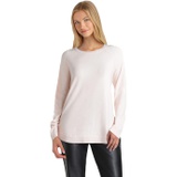 H Halston Long Sleeve Raglan Crew Neck Sweater