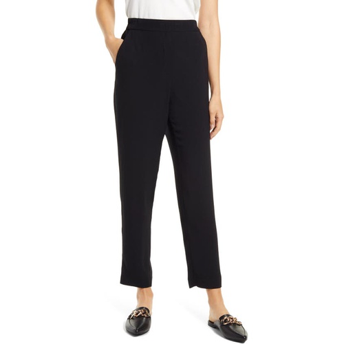  Halogen Womens Relaxed Crop Pants_BLACK