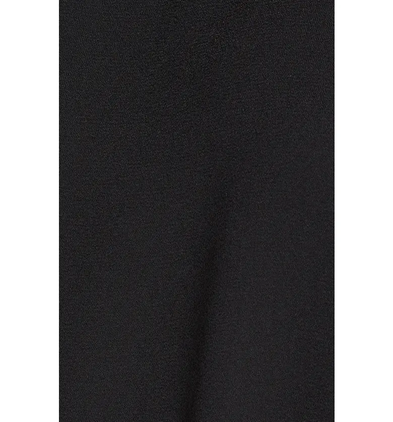  Halogen Scoop Neck Woven Shell_BLACK