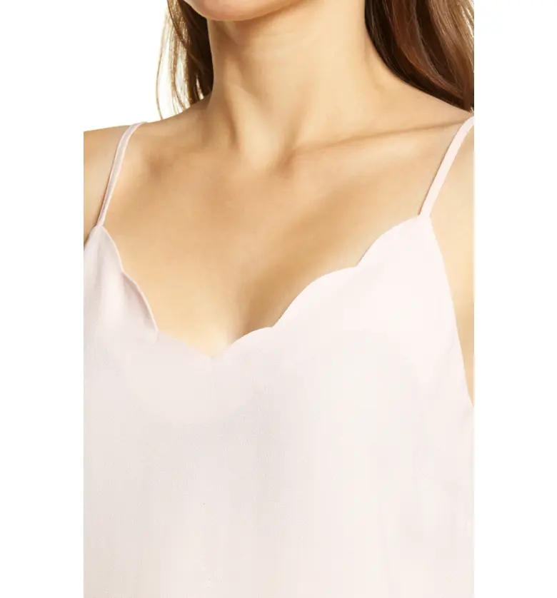  Halogen Scallop Detail Camisole_PINK CHINTZ