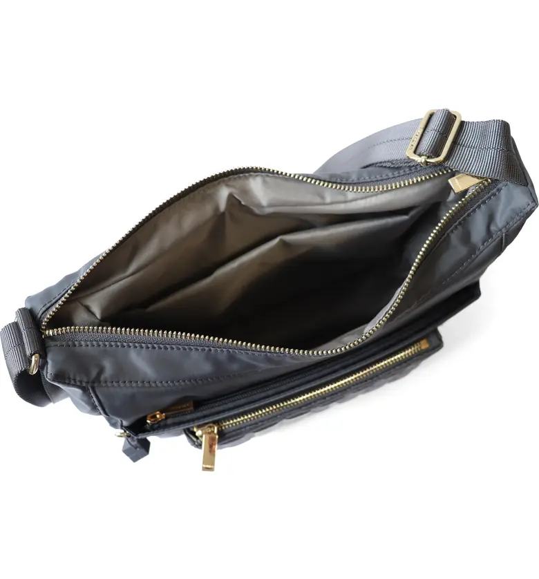  Hedgren Aspire Kalpana Water Repellent Hobo Bag_IRON GATE