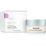 HL ALWAYS ACTIVE HL Holy Land Cosmetics Vitalise Active Eye Cream with Hyaluronic Acid and Vitamin E to Improve Elasticity & Restore Suppleness, 0.5 fl.oz
