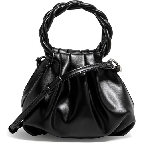  HOUSE OF WANT We Are Adorbs Mini Vegan Leather Top Handle Crossbody_BLACK/ SILVER