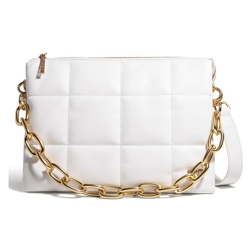  HOUSE OF WANT H.O.W. We Class-ify Vegan Leather Shoulder Bag_BRIGHT WHITE
