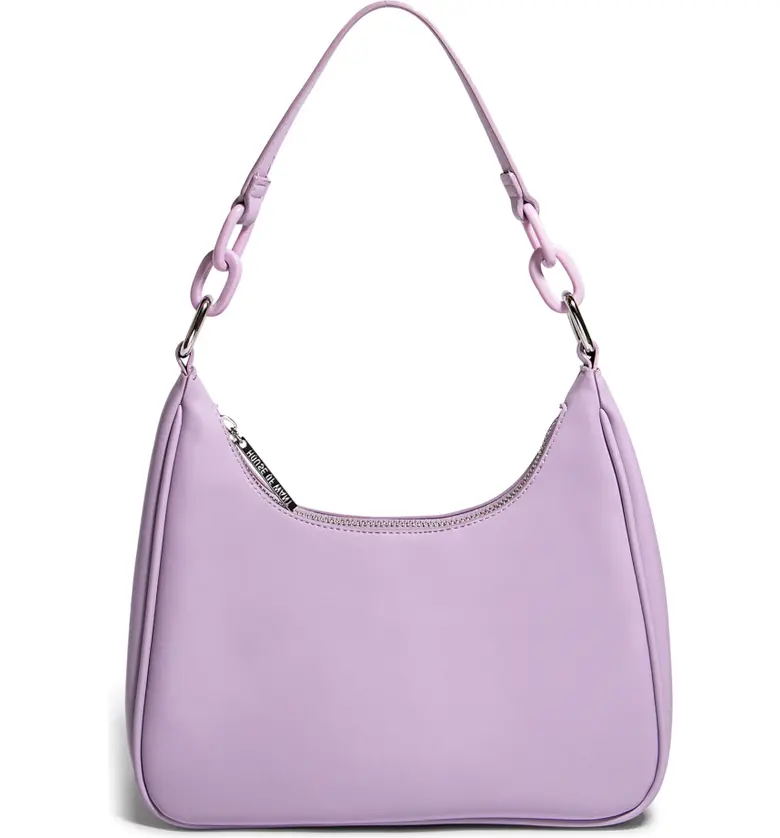 HOUSE OF WANT Newbie Vegan Leather Shoulder Bag_LILAC