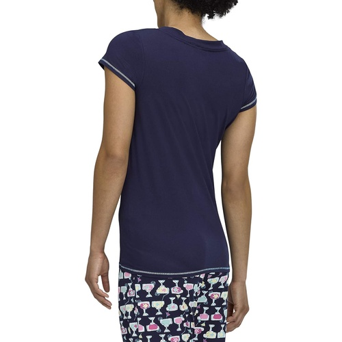  HUE Womens Fashion Sleepwear Pajama Tops
