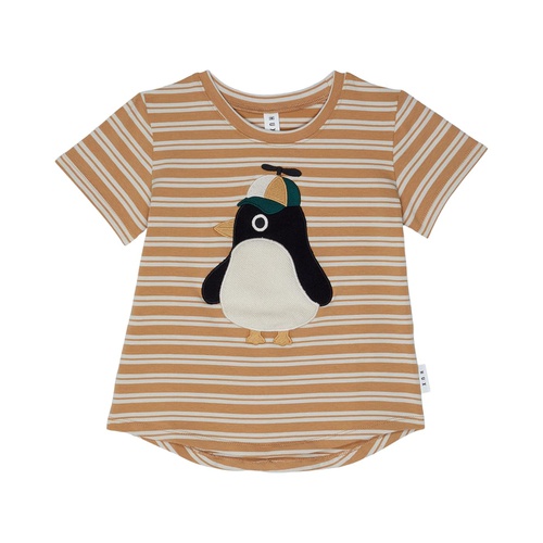  HUXBABY Cool Penguin Stripe T-Shirt (Infantu002FToddler)