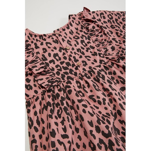  HUXBABY Leopard Zoe Dress (Infantu002FToddler)