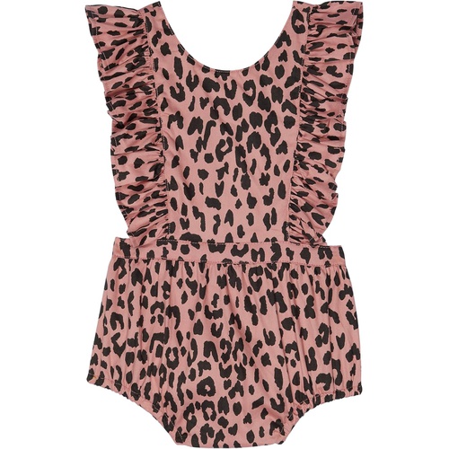  HUXBABY Leopard Frill Playsuit (Infant)