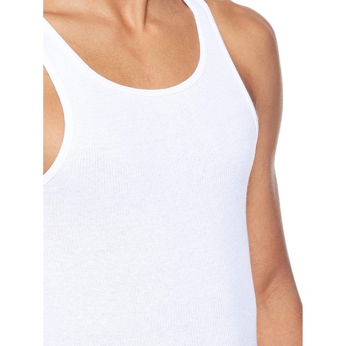  Hanes Mens Tagless Cotton Tank Undershirt ? Multiple Colors (White, Black/Grey)