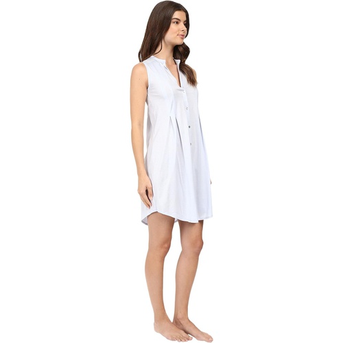  Hanro Cotton Deluxe Button Front Tank Nightgown