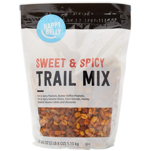  Amazon Brand - Happy Belly Sweet & Spicy Trail Mix, 40 Ounce