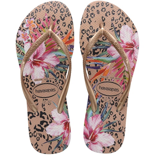 하바이아나스 Havaianas Slim Animal Floral Flip Flop Sandal