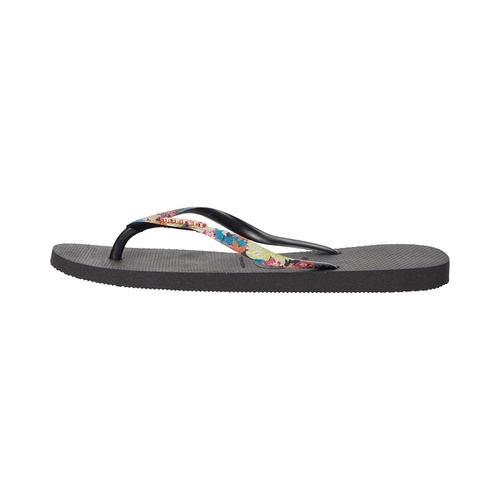 하바이아나스 Havaianas Slim Tropical Straps Flip Flop Sandal