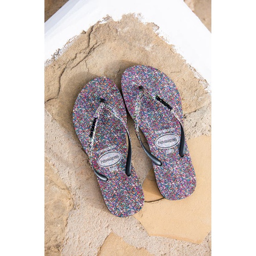 하바이아나스 Havaianas Slim Glitter Flip Flop_MULTI