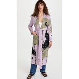 Hayley Menzies Prowling Panther Cotton Jacquard Duster