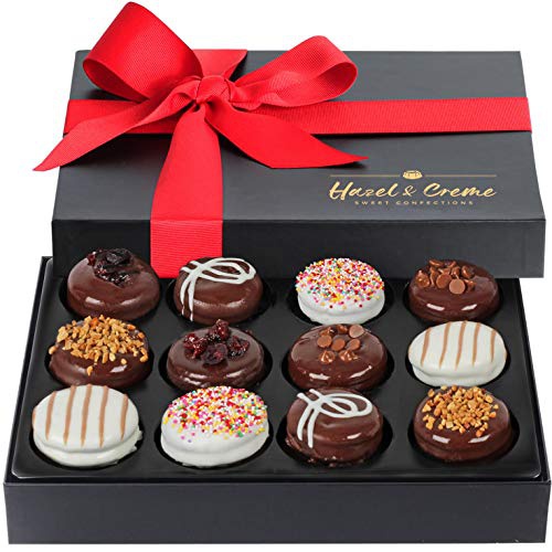  Hazel & Creme Cookies Gift Box - Gourmet Cookies - Food Gift - Anniversary, Birthday, Gifts for Men, Women