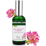 Rose Geranium FACE Toner - Organic Hydrosol, Alcohol & Oil Free. Floral Water to Tone, Restore, Sooth, Balance pH for Dry, Normal, Sensitive Skin. USA Made by Hello Cider