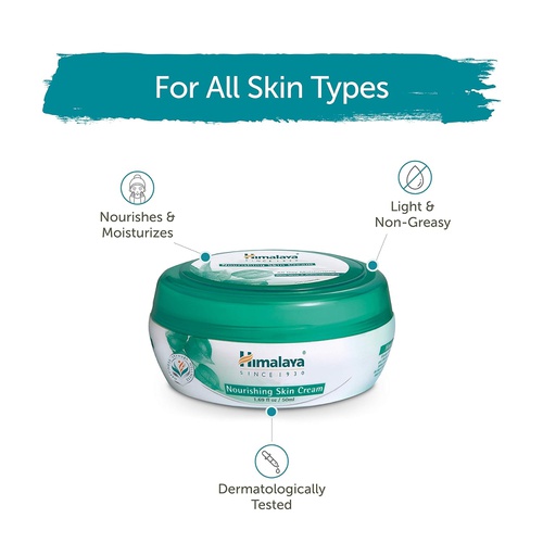  Himalaya Herbal Healthcare Himalaya Nourishing Skin Renewal Cream Ultra Hydrating for Soft Skin, 1.69 oz