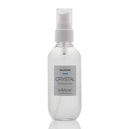  Hollyhoux Crystal Refresher Mist Pure and Fragrance Free helps Cool, Clear and Hydrate as it Balances the Skins PH Level - 3.6 fl oz / 100mL. Vegan, Non GMO and Cruelty Free.