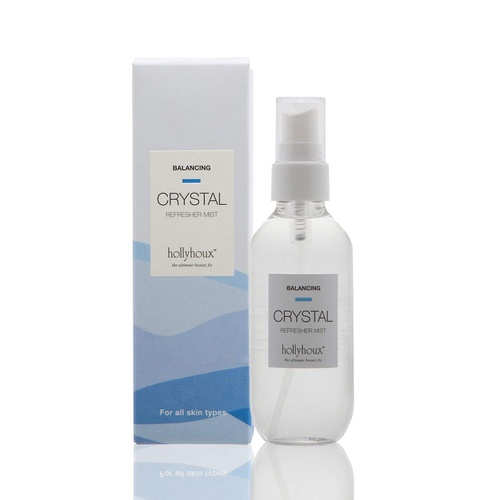 Hollyhoux Crystal Refresher Mist Pure and Fragrance Free helps Cool, Clear and Hydrate as it Balances the Skins PH Level - 3.6 fl oz / 100mL. Vegan, Non GMO and Cruelty Free.