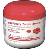 Home Health Goji Berry Facial Cream - Moisturizing And Anti-Aging Formula, Reduces Appearance Of Wrinkles, Protects, Hydrates And Revitalizes Skin - Paraben-Free, Fragrance-Free, V