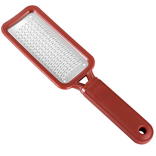  Homelf Pedicure Foot File, Colossal Foot Rasp, Foot Grater, Heel Scraper for Feet, Foot Filer for Dead Skin, Callus Remover, Foot Care Exfoliator Tools, Reddish Brown