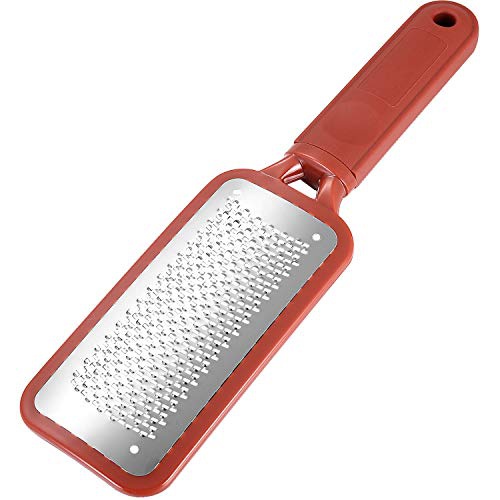  Homelf Pedicure Foot File, Colossal Foot Rasp, Foot Grater, Heel Scraper for Feet, Foot Filer for Dead Skin, Callus Remover, Foot Care Exfoliator Tools, Reddish Brown