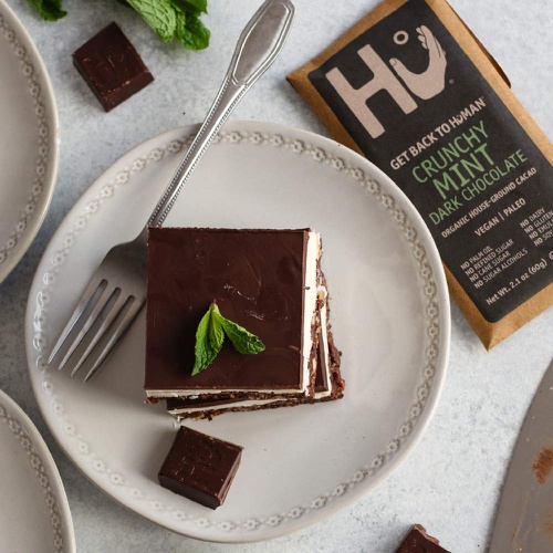  Hu Chocolate Bars | 4 Pack Salty Chocolate | Natural Organic Vegan, Gluten Free, Paleo, Non GMO, Fair Trade Dark Chocolate | 2.1oz Each
