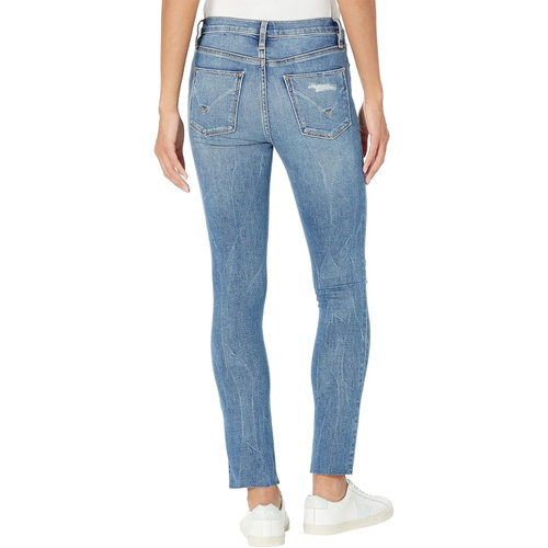 허드슨 Hudson Jeans Barbara High-Waist Super Skinny Ankle in Daybreak