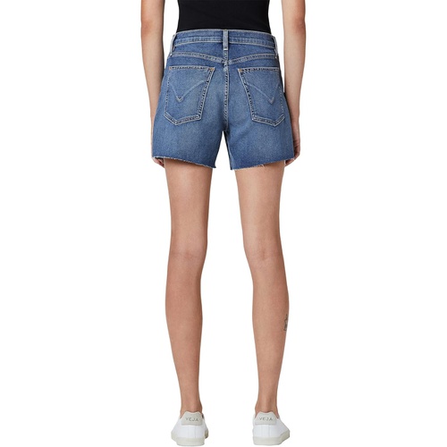 허드슨 Hudson Jeans Devon High-Rise Boyfriend Shorts in Let It Ride