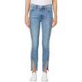 Hudson Jeans Barbara High-Waist Skinny Crop wu002F Spliced Hem in The Key