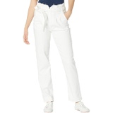 Hudson Jeans Remi High-Rise Paperbag Straight in White