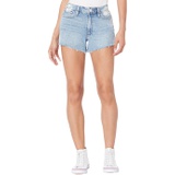 Hudson Jeans Croxley High-Rise Shorts (Flap) in Pigment Explosion