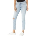 Hudson Jeans Barbara High-Rise Super Skinny Crop Jeans in Baby Face